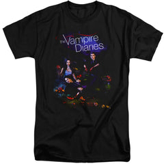 The Vampire Diaries Tempted Men's 18/1 Tall Cotton Short-Sleeve T-Shirt