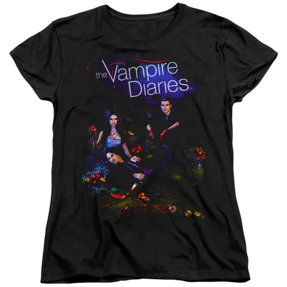 The Vampire Diaries Tempted Women's 18/1 Cotton Short-Sleeve T-Shirt
