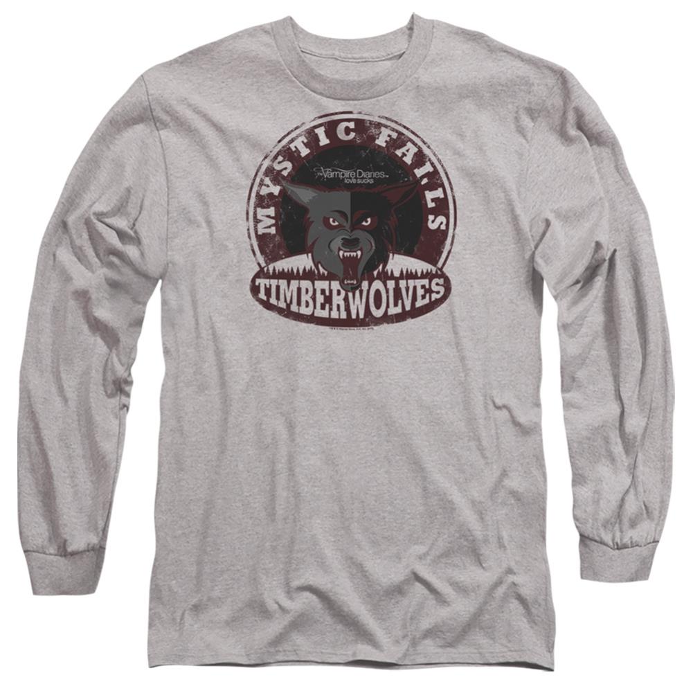 The Vampire Diaries Timberwolves Men's 18/1 Cotton Long-Sleeve T-Shirt