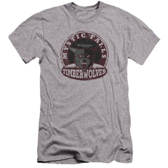 The Vampire Diaries Timberwolves Men's Ultra-Soft 30/1 Cotton Slim Short-Sleeve T-Shirt