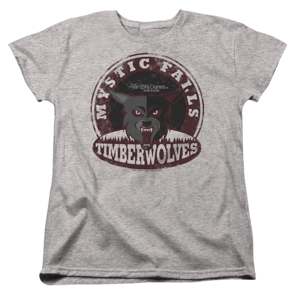 The Vampire Diaries Timberwolves Women's 18/1 Cotton Short-Sleeve T-Shirt