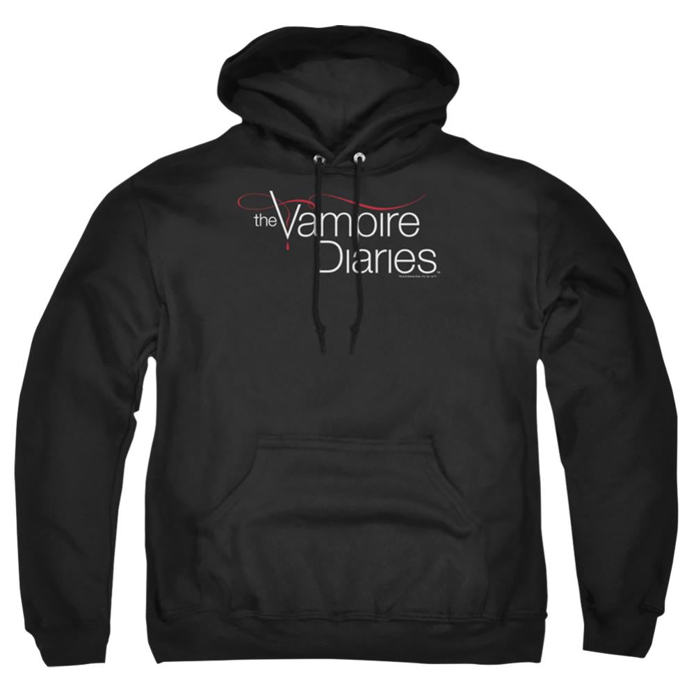 The Vampire Diaries Tvd Logo Men's Pull-Over 75 25 Poly Hoodie