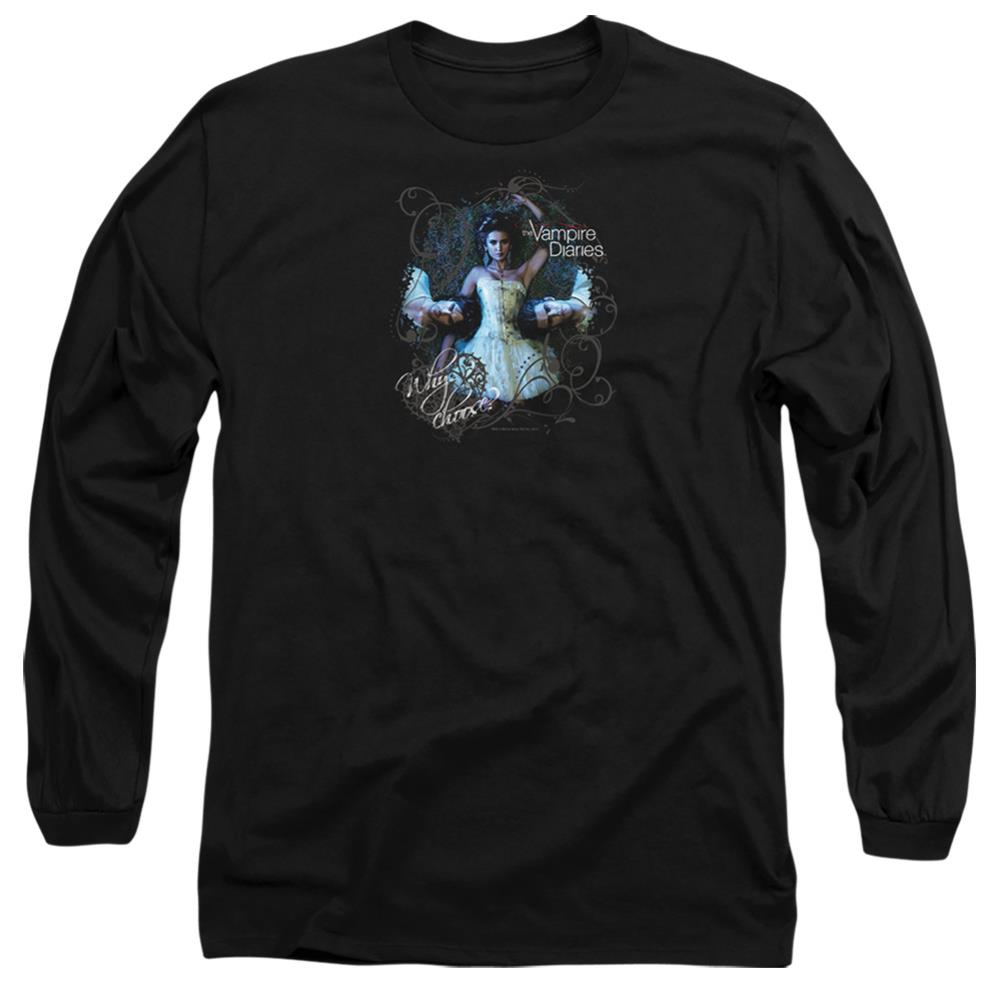 The Vampire Diaries Why Choose Men's 18/1 Cotton Long-Sleeve T-Shirt