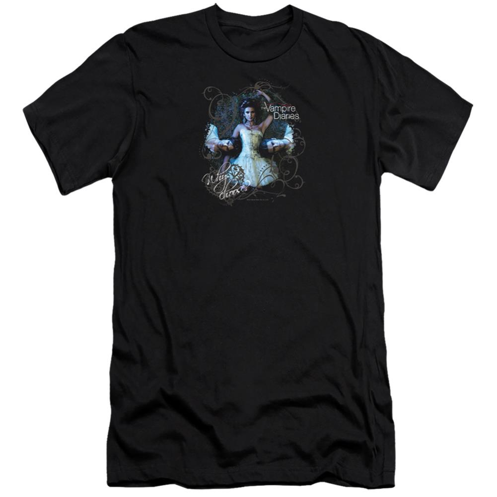 The Vampire Diaries Why Choose Men's Ultra-Soft 30/1 Cotton Slim Short-Sleeve T-Shirt
