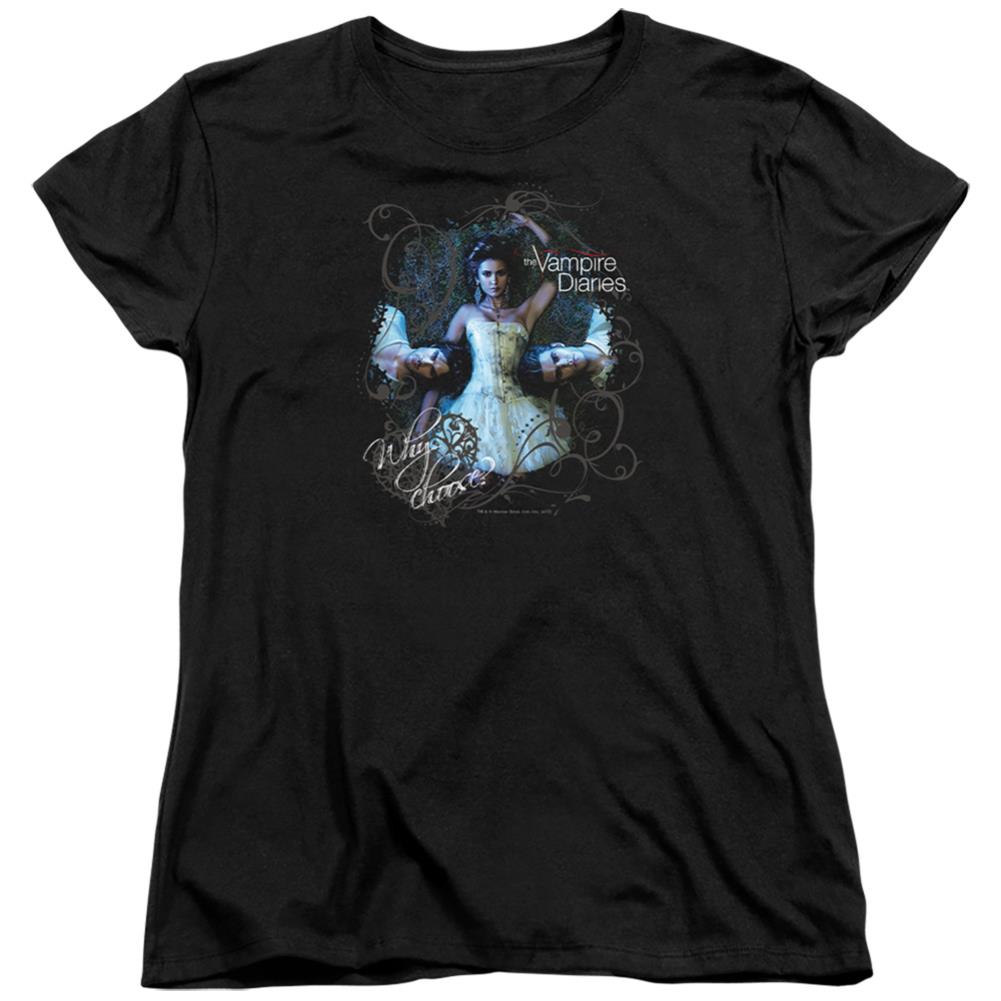 The Vampire Diaries Why Choose Women's 18/1 Cotton Short-Sleeve T-Shirt