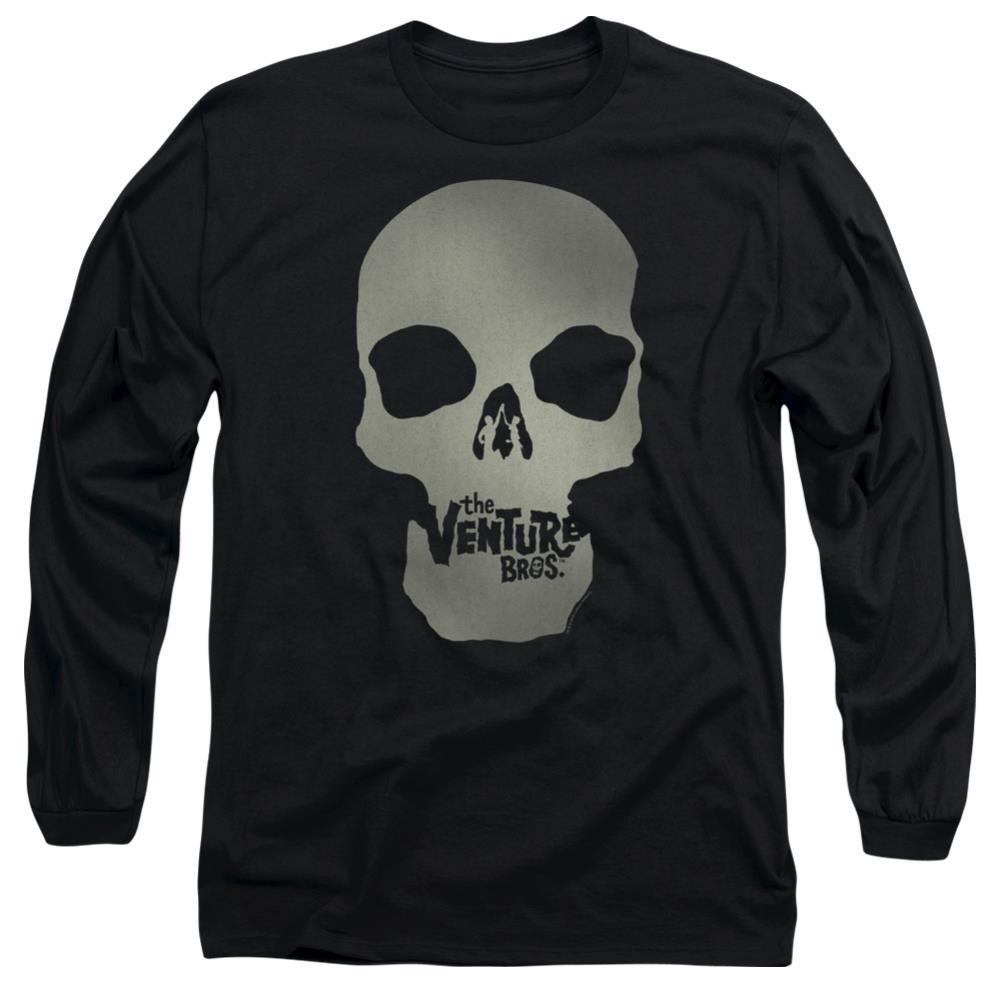 The Venture Bros Skull Logo Men's 18/1 Cotton Long-Sleeve T-Shirt