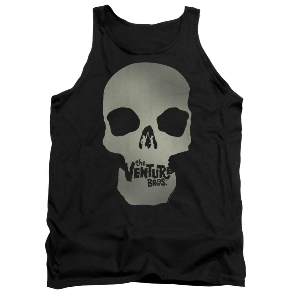 The Venture Bros Skull Logo Men's 18/1 Cotton Tank Top