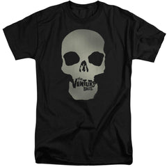 The Venture Bros Skull Logo Men's 18/1 Tall Cotton Short-Sleeve T-Shirt
