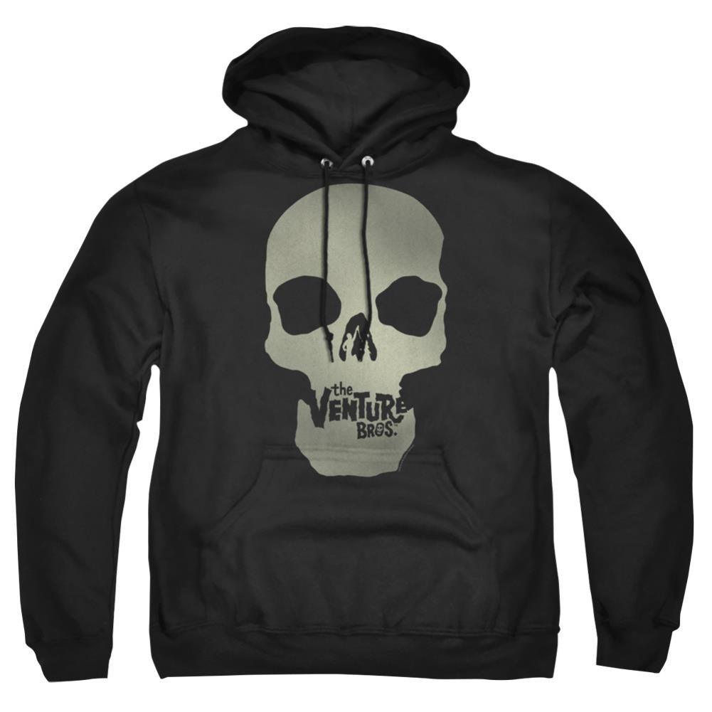 The Venture Bros Skull Logo Men's Pull-Over 75 25 Poly Hoodie