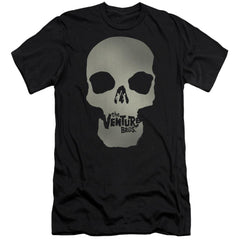 The Venture Bros Skull Logo Men's Ultra-Soft 30/1 Cotton Slim Short-Sleeve T-Shirt