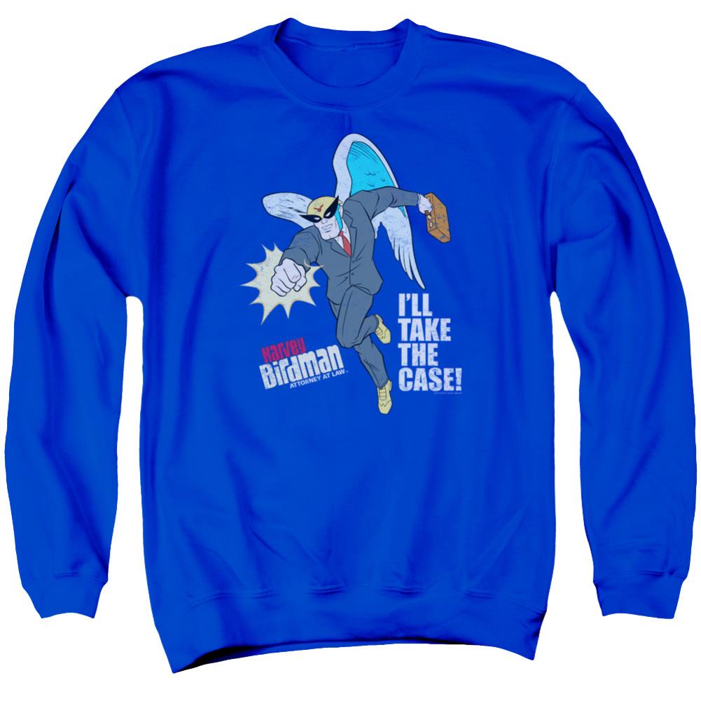 The Venture Bros Take The Case Men's Crewneck 50 50 Poly Long-Sleeve T-Shirt