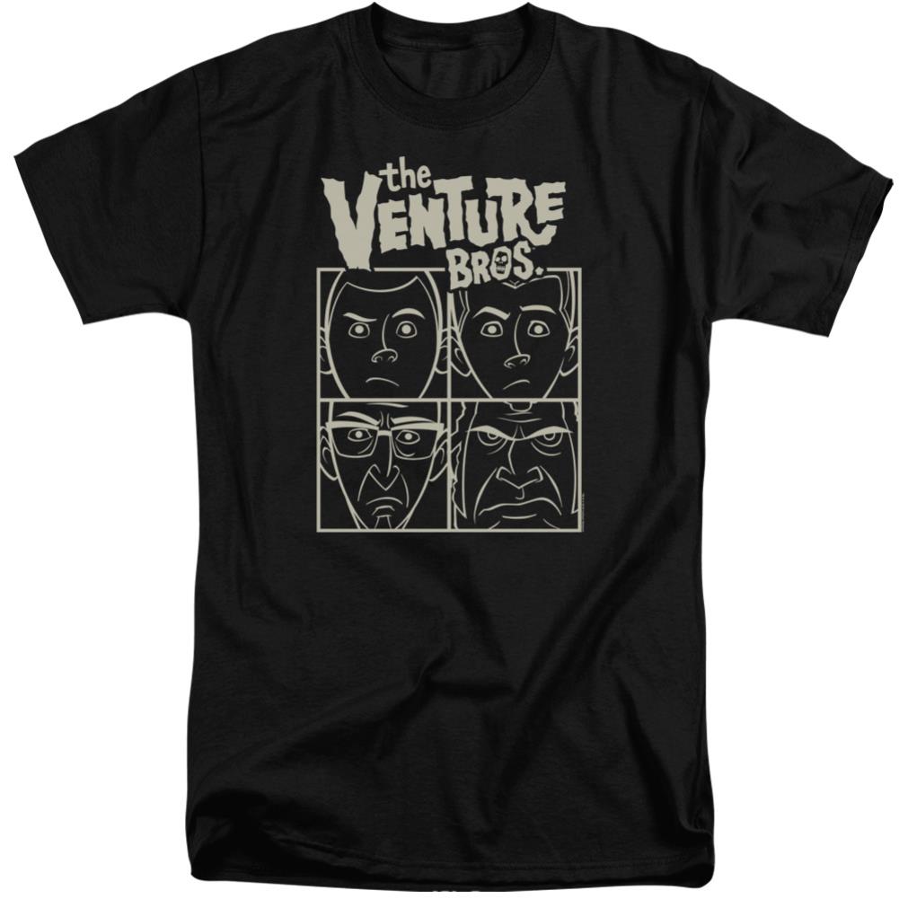 The Venture Bros Venture Men's 18/1 Tall Cotton Short-Sleeve T-Shirt