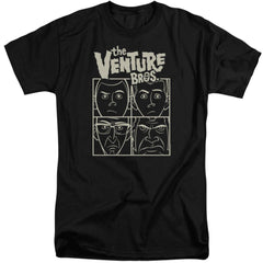 The Venture Bros Venture Men's 18/1 Tall Cotton Short-Sleeve T-Shirt