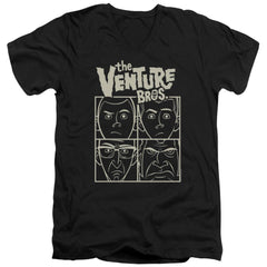 The Venture Bros Venture Men's 30/1 Cotton Slim V-Neck T-Shirt