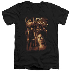 The Warriors 9 Warriors Men's 30/1 Cotton Slim V-Neck T-Shirt