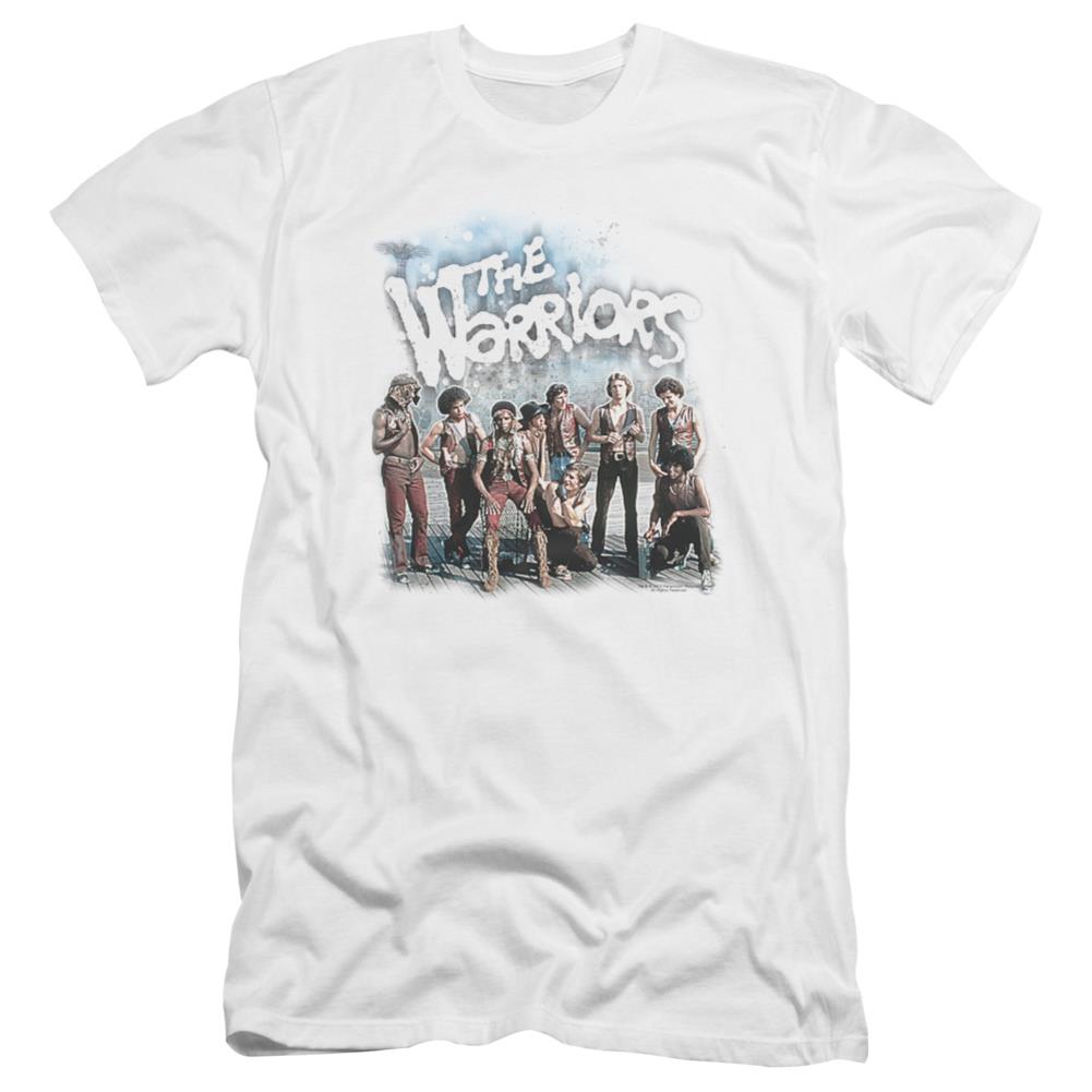 The Warriors Amusement Men's Ultra-Soft 30/1 Cotton Slim Short-Sleeve T-Shirt