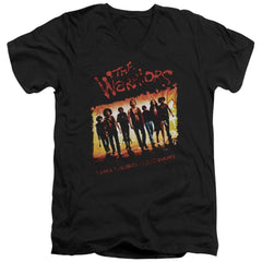 The Warriors One Gang Men's 30/1 Cotton Slim V-Neck T-Shirt