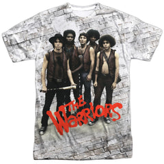The Warriors Pose Men's Regular Fit Polyester Short-Sleeve T-Shirt