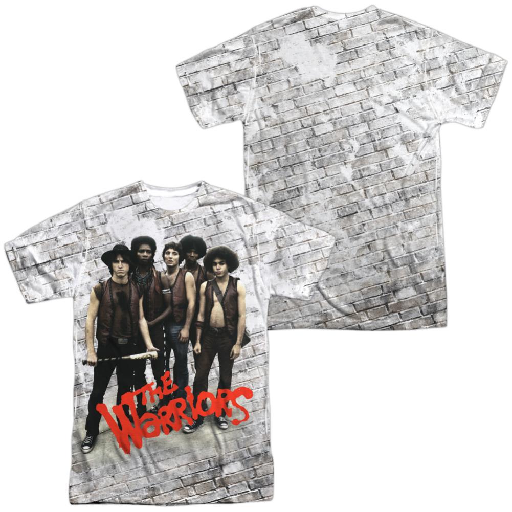 The Warriors Pose Men's Regular Fit Polyester Short-Sleeve T-Shirt