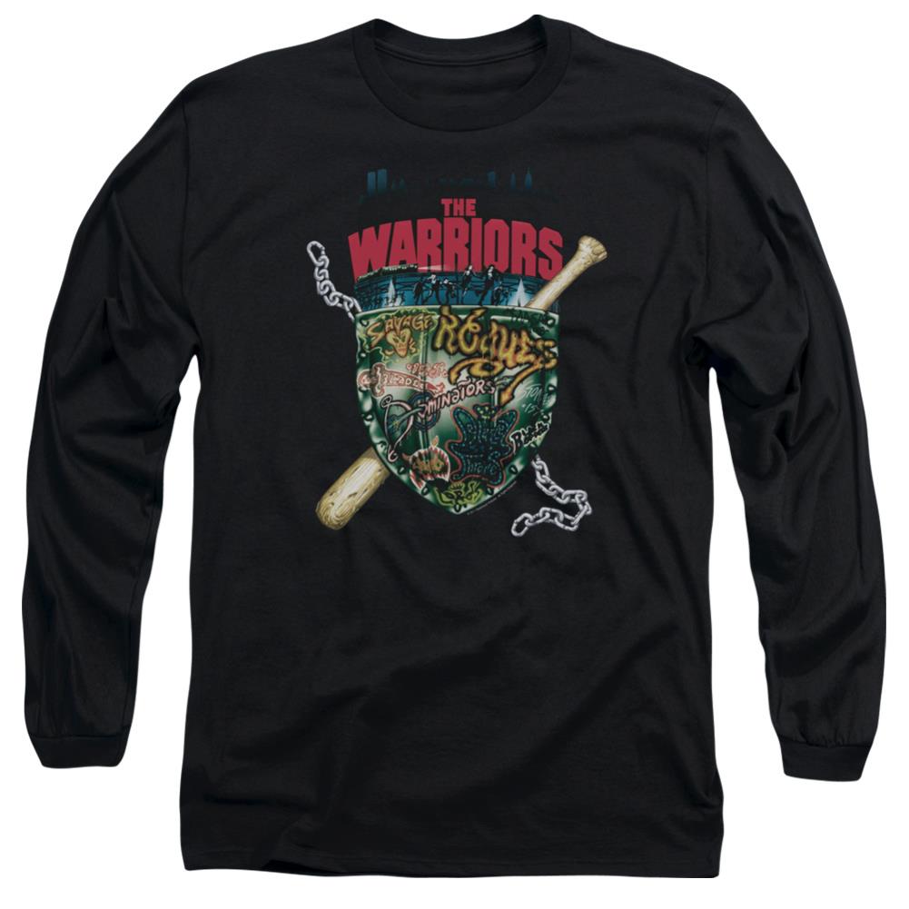 The Warriors Shield Men's 18/1 Cotton Long-Sleeve T-Shirt
