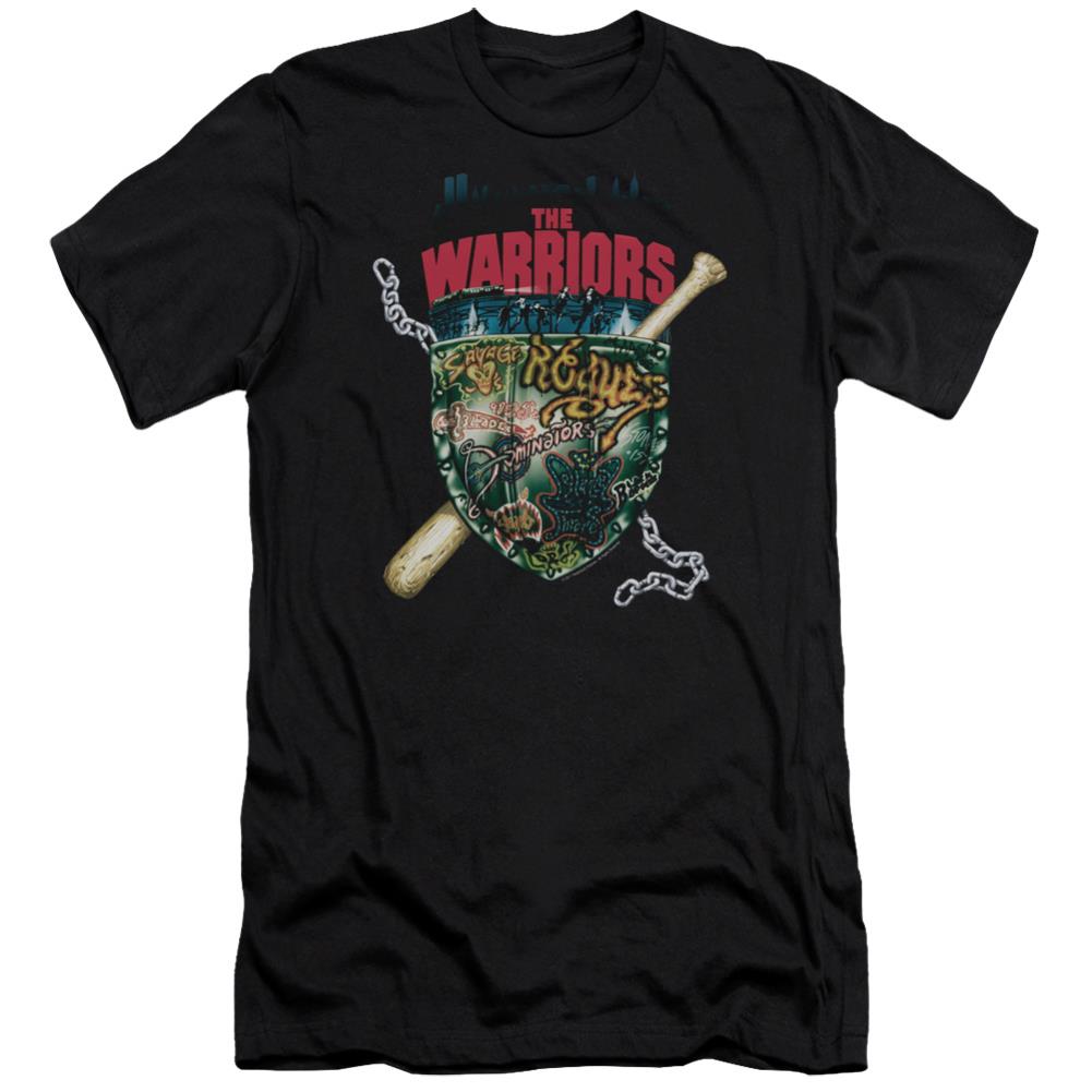 The Warriors Shield Men's Ultra-Soft 30/1 Cotton Slim Short-Sleeve T-Shirt