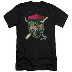The Warriors Shield Men's Ultra-Soft 30/1 Cotton Slim Short-Sleeve T-Shirt
