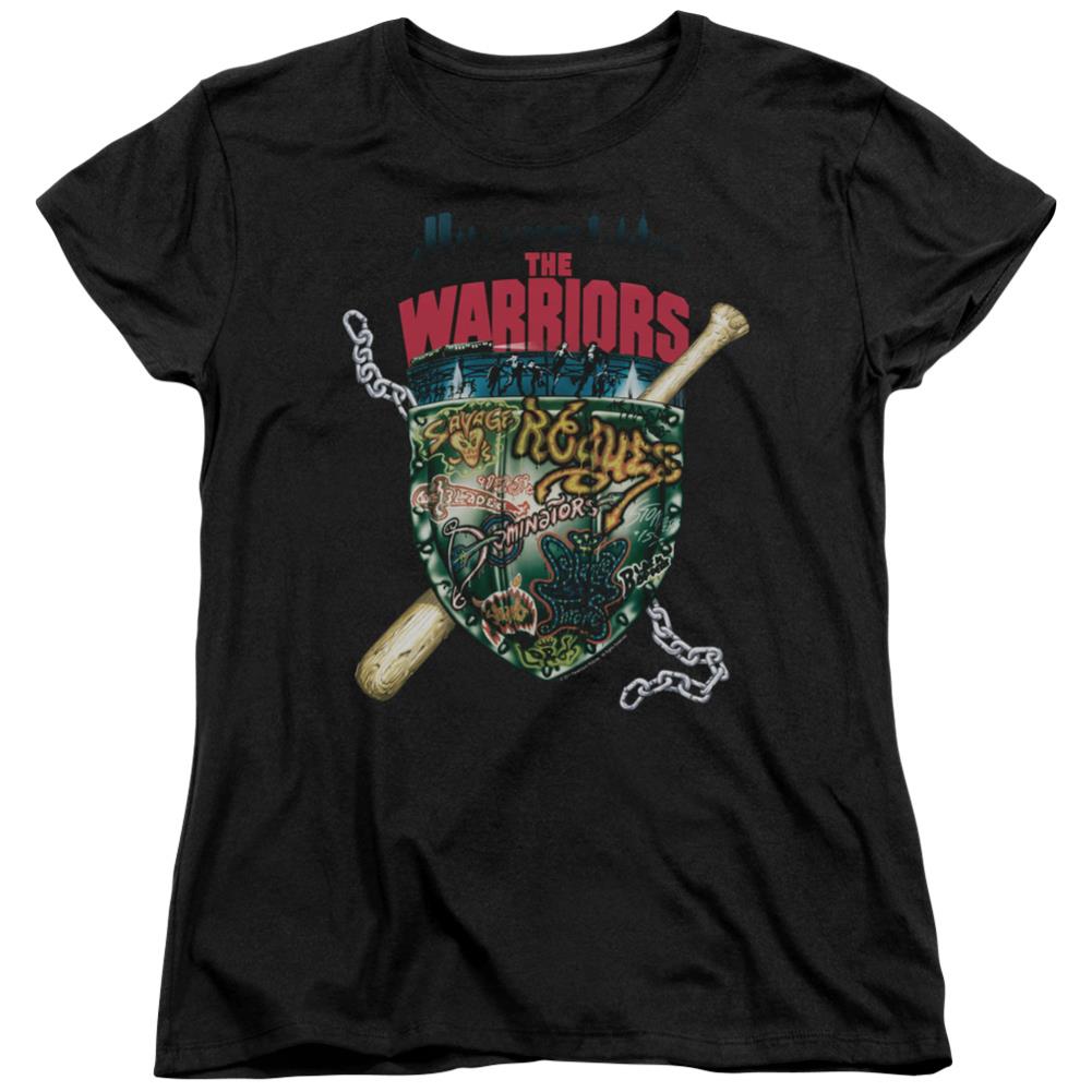The Warriors Shield Women's 18/1 Cotton Short-Sleeve T-Shirt