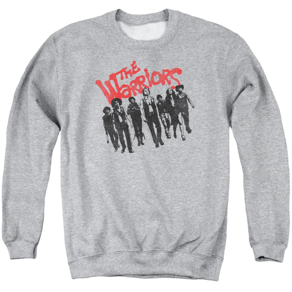 The Warriors The Gang Men's Crewneck 50 50 Poly Long-Sleeve T-Shirt
