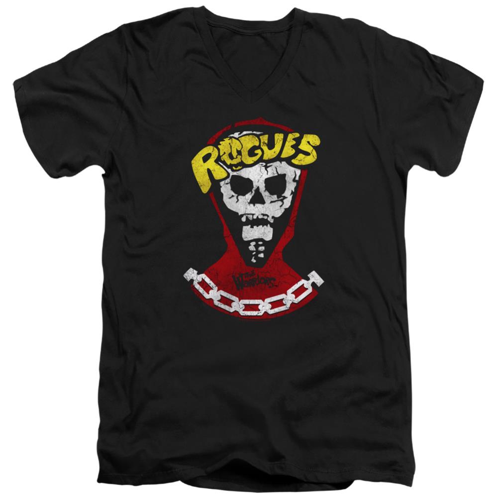 The Warriors The Rogues Men's 30/1 Cotton Slim V-Neck T-Shirt