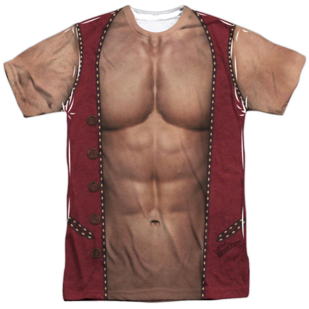 The Warriors Vest Men's Regular Fit Polyester Short-Sleeve T-Shirt