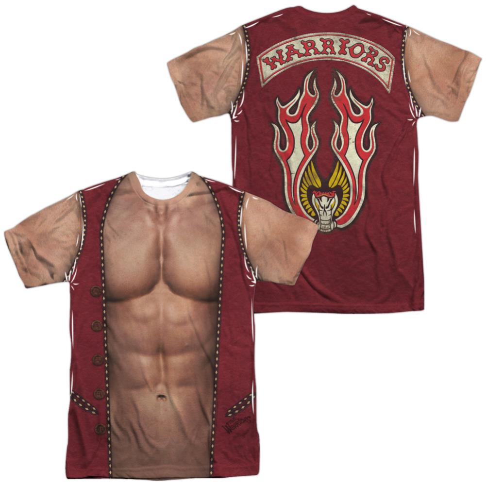 The Warriors Vest Men's Regular Fit Polyester Short-Sleeve T-Shirt