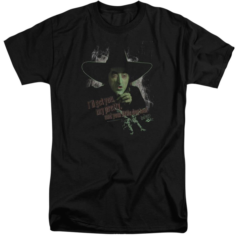 The Wizard Of Oz And Your Little Dog Too Men's 18/1 Tall Cotton Short-Sleeve T-Shirt
