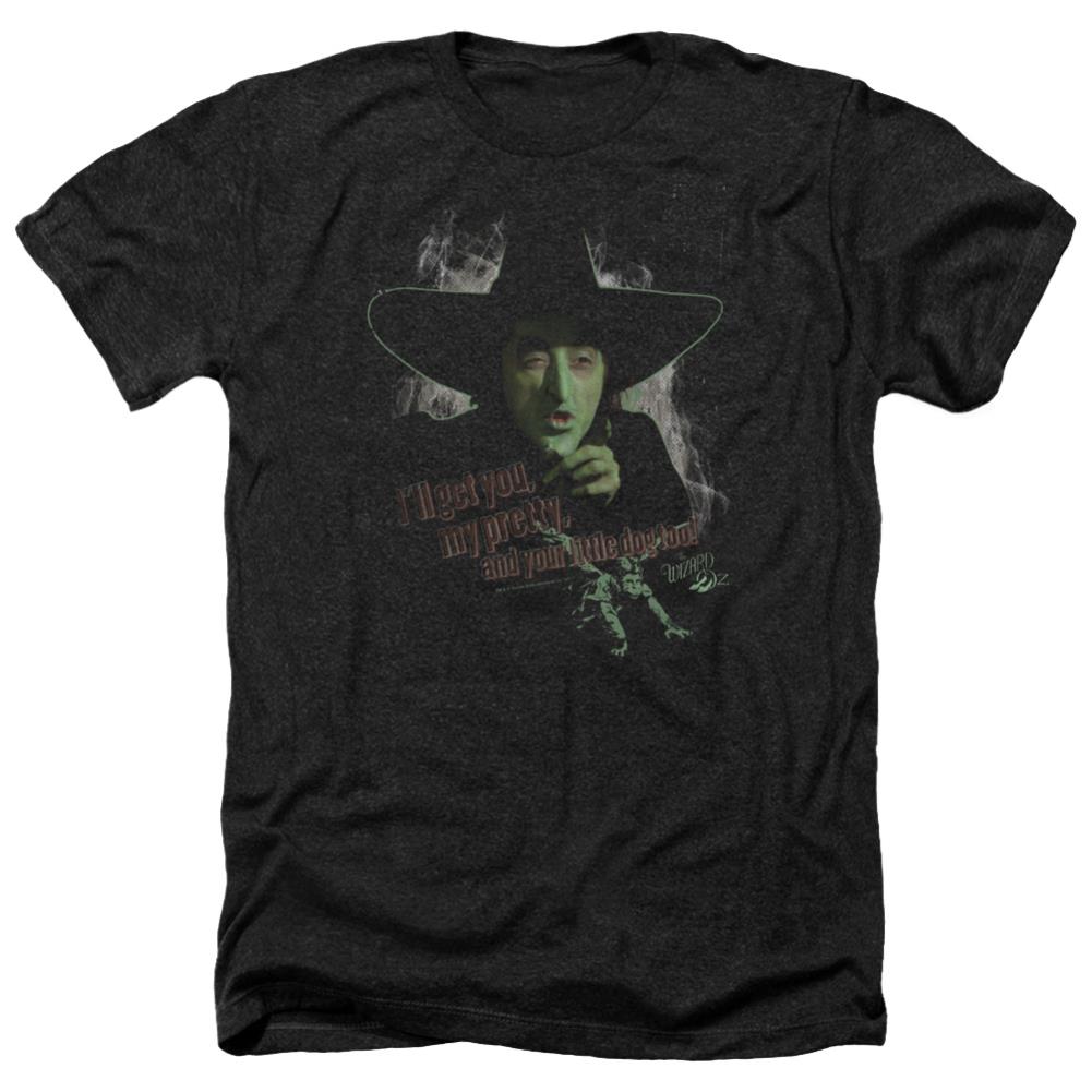 The Wizard Of Oz And Your Little Dog Too Men's 30/1 Heather 60 40 Poly Short-Sleeve T-Shirt