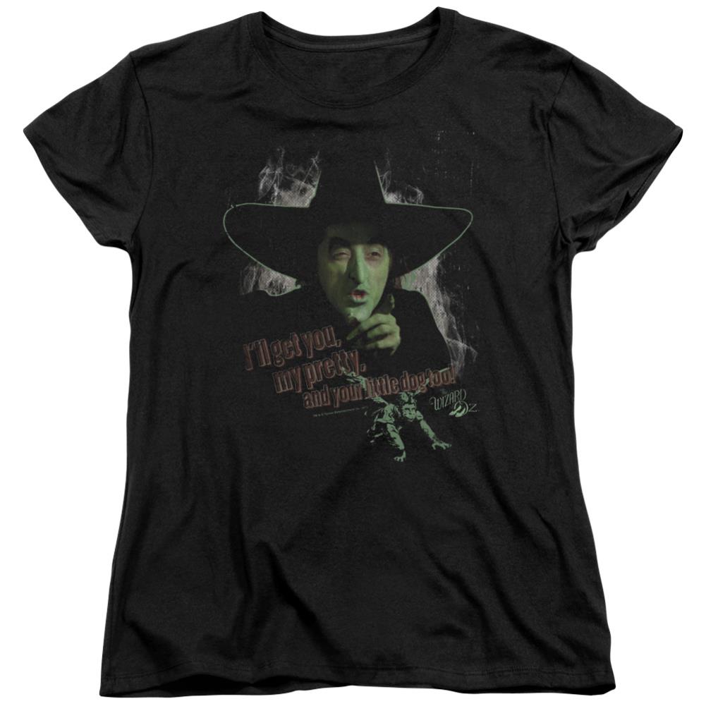 The Wizard Of Oz And Your Little Dog Too Women's 18/1 Cotton Short-Sleeve T-Shirt