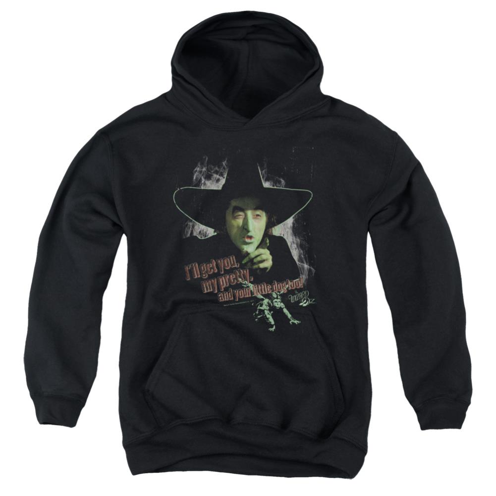 The Wizard Of Oz And Your Little Dog Too Youth Cotton Poly Pull-Over Hoodie