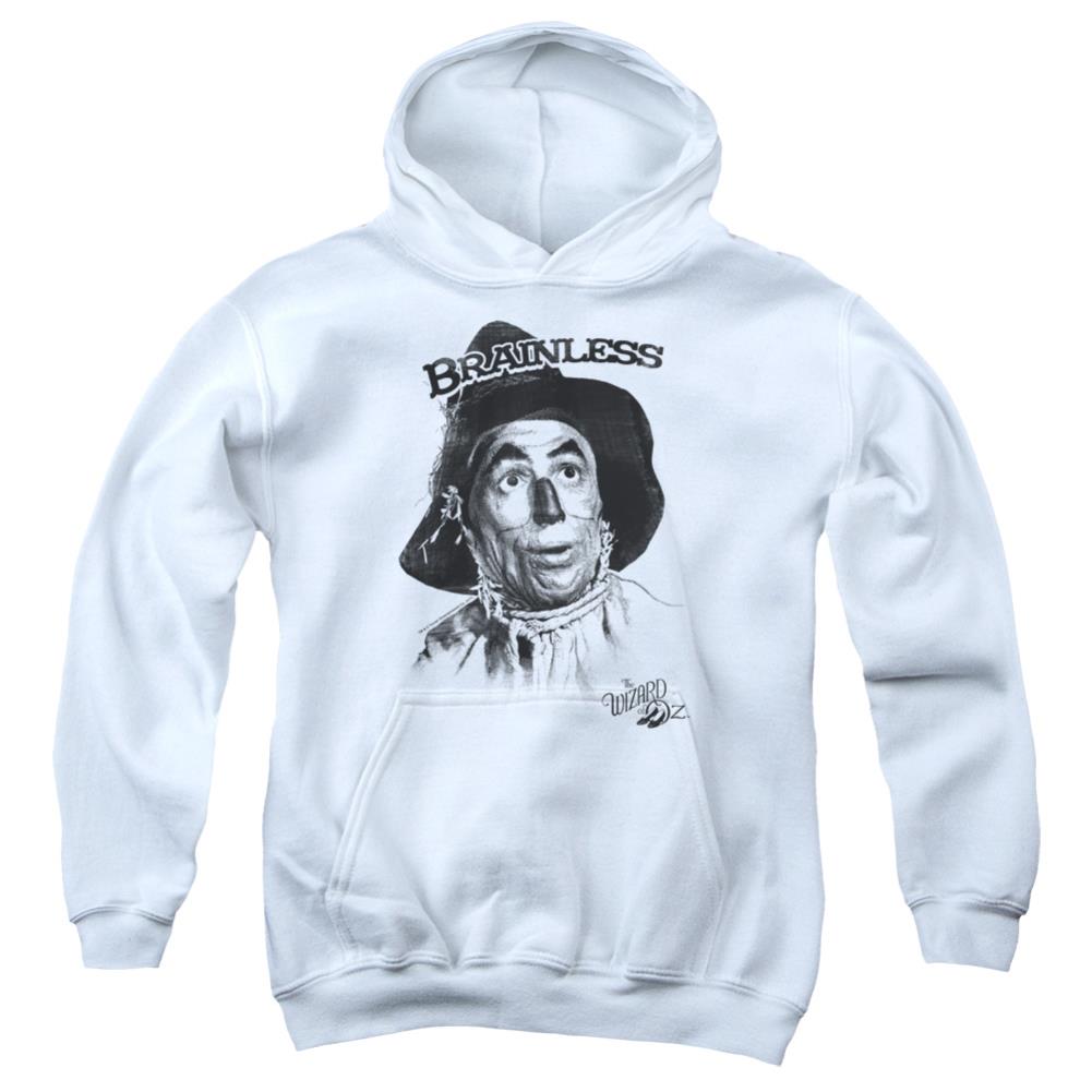 The Wizard Of Oz Brainless Youth Cotton Poly Pull-Over Hoodie