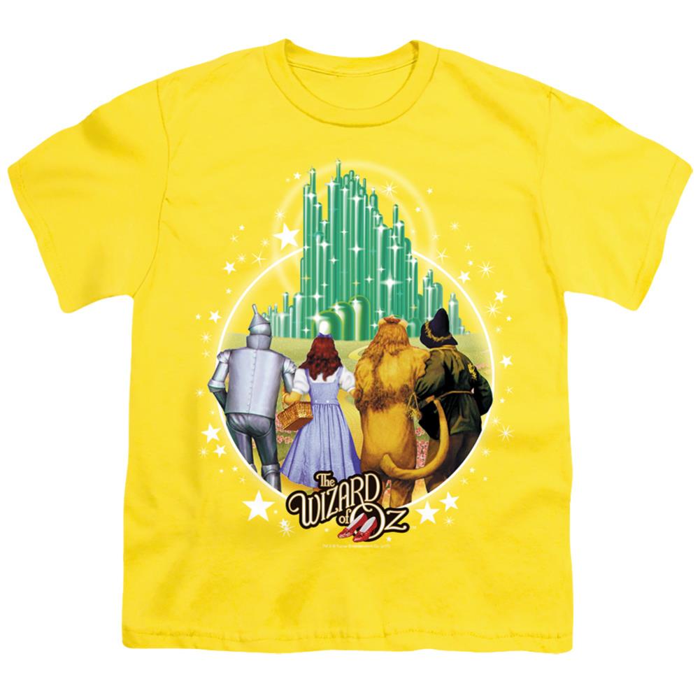 The Wizard Of Oz Emerald City Youth 18/1 100% Cotton Short-Sleeve T-Shirt