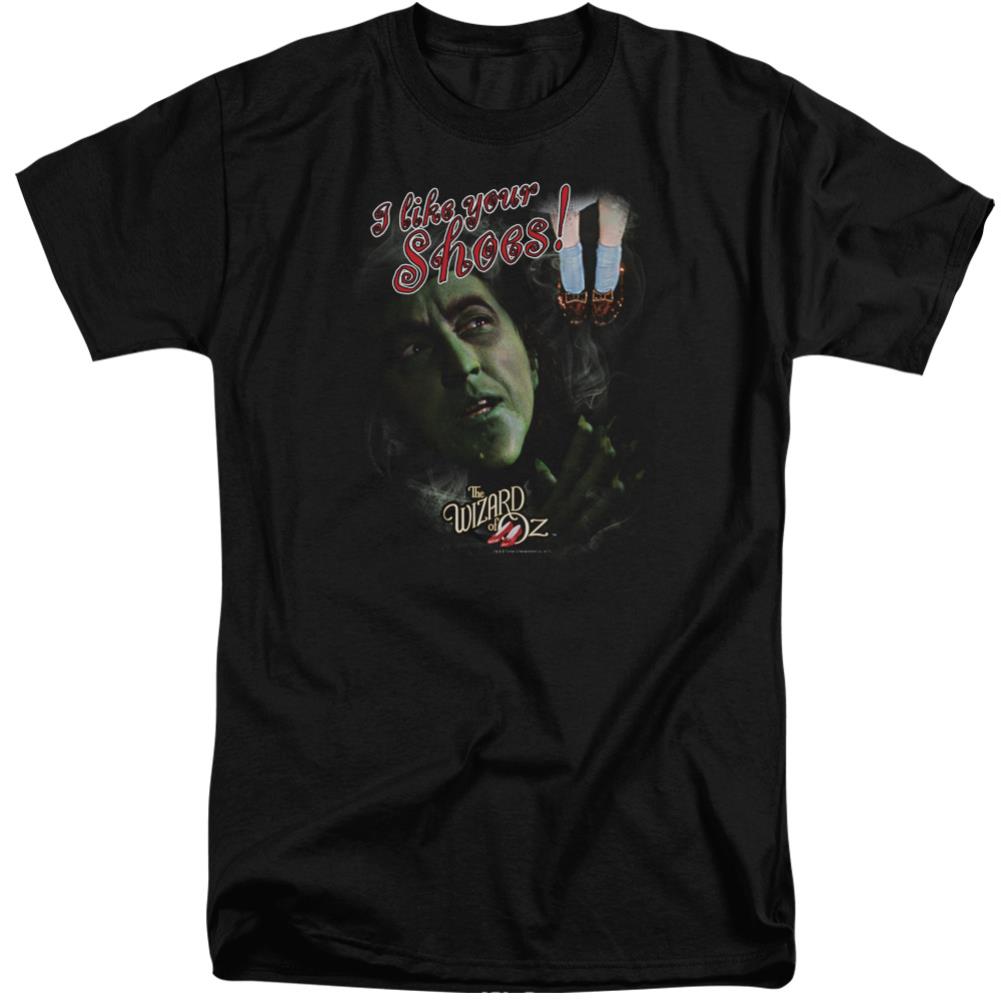 The Wizard Of Oz I Like Your Shoes Men's 18/1 Tall Cotton Short-Sleeve T-Shirt