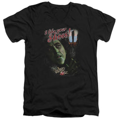The Wizard Of Oz I Like Your Shoes Men's 30/1 Cotton Slim V-Neck T-Shirt