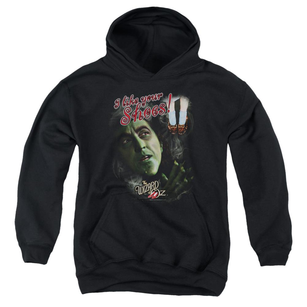 The Wizard Of Oz I Like Your Shoes Youth Cotton Poly Pull-Over Hoodie