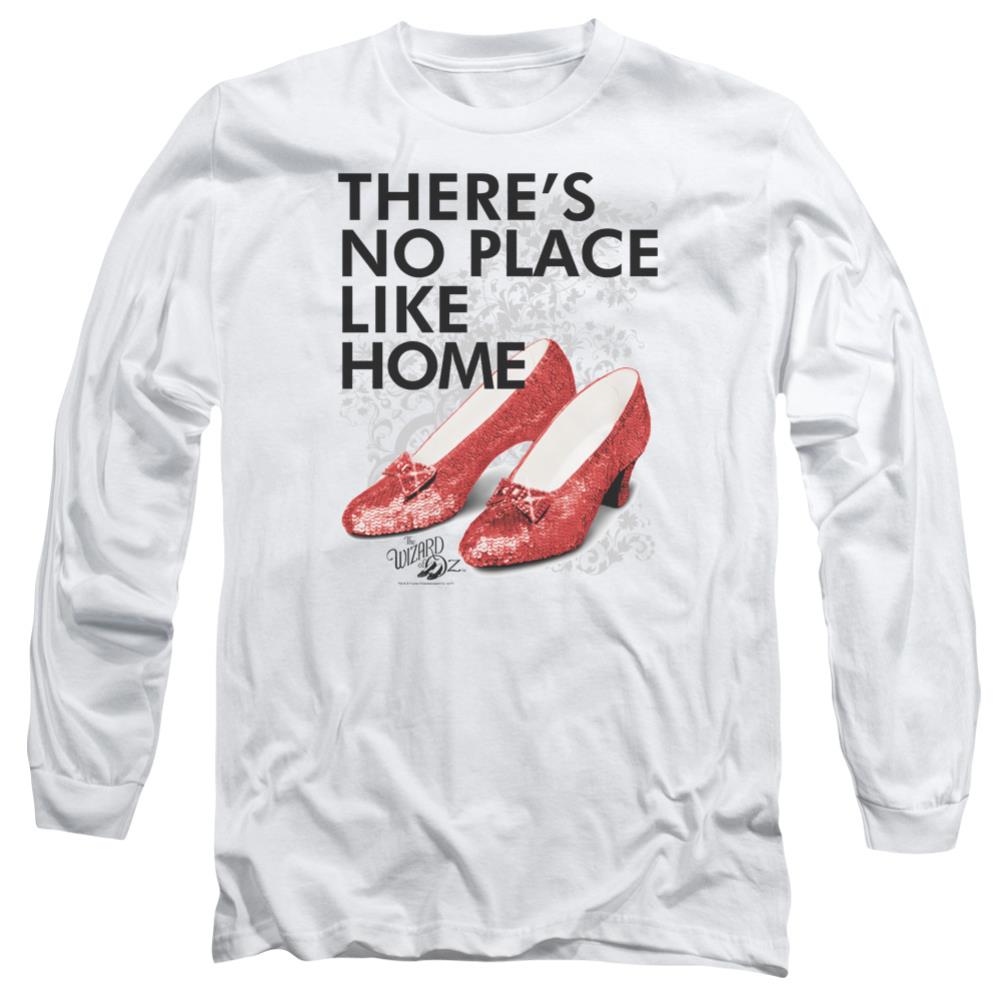 The Wizard Of Oz No Place Like Home Men's 18/1 Cotton Long-Sleeve T-Shirt