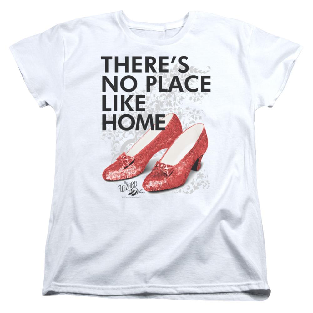 The Wizard Of Oz No Place Like Home Women's 18/1 Cotton Short-Sleeve T-Shirt