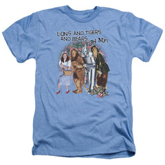 The Wizard Of Oz Oh My Men's 30/1 Heather 60 40 Poly Short-Sleeve T-Shirt