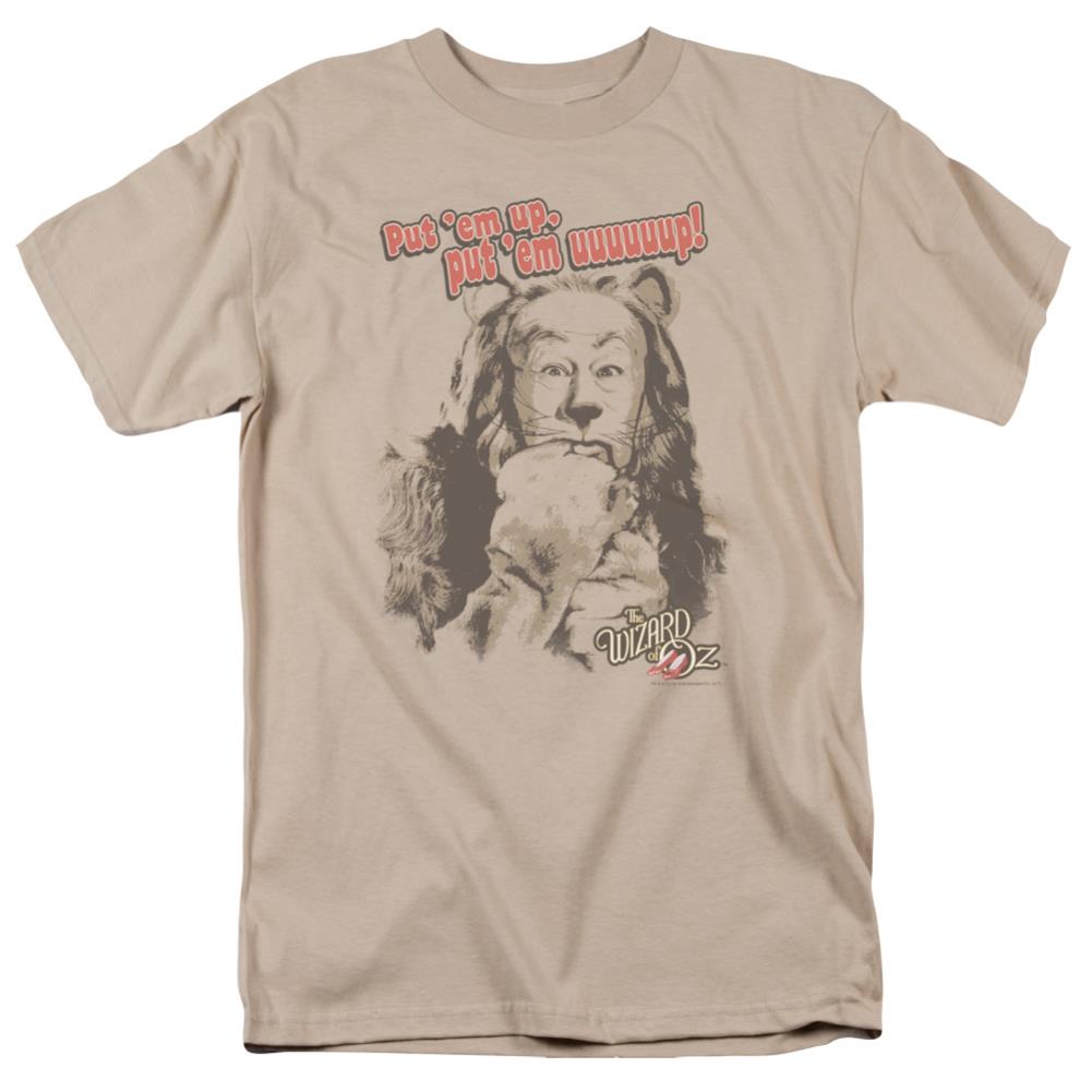 The Wizard Of Oz Put Em Up Men's 18/1 Cotton Short-Sleeve T-Shirt