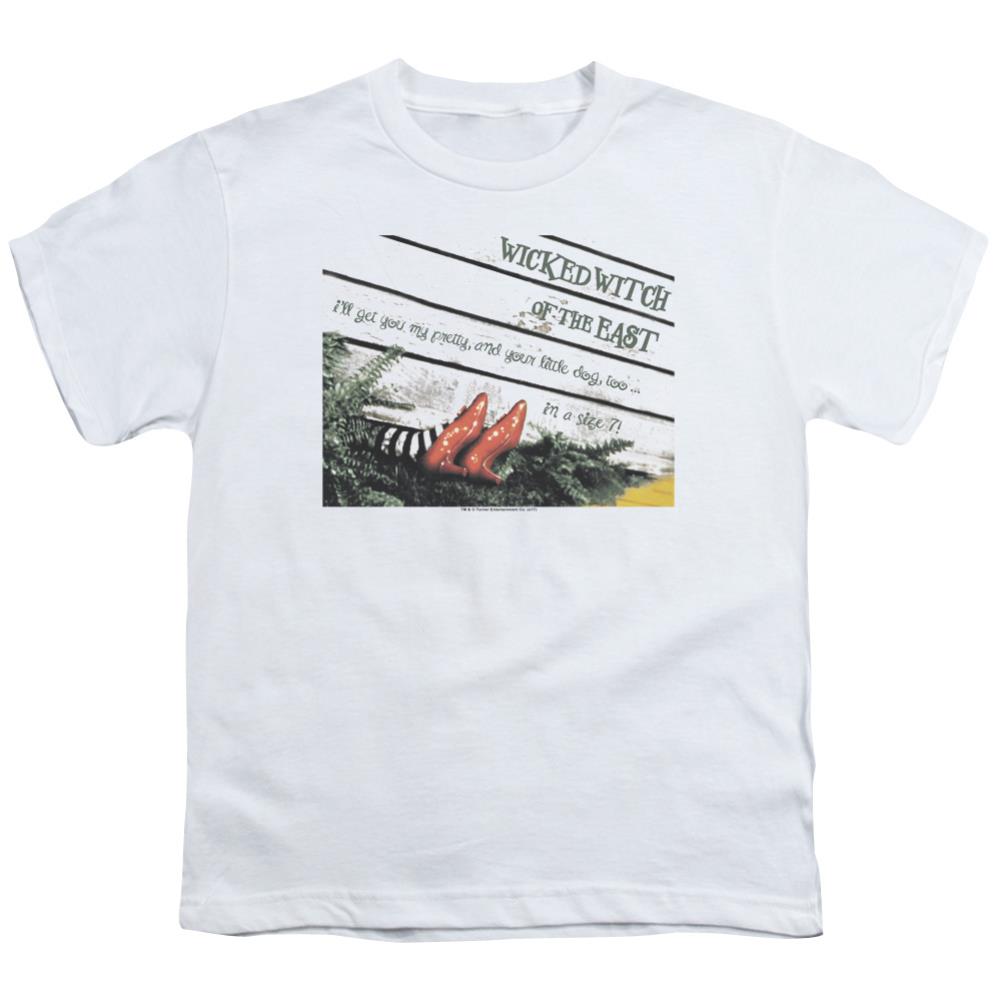 The Wizard Of Oz Size 7 Youth 18/1 100% Cotton Short-Sleeve T-Shirt