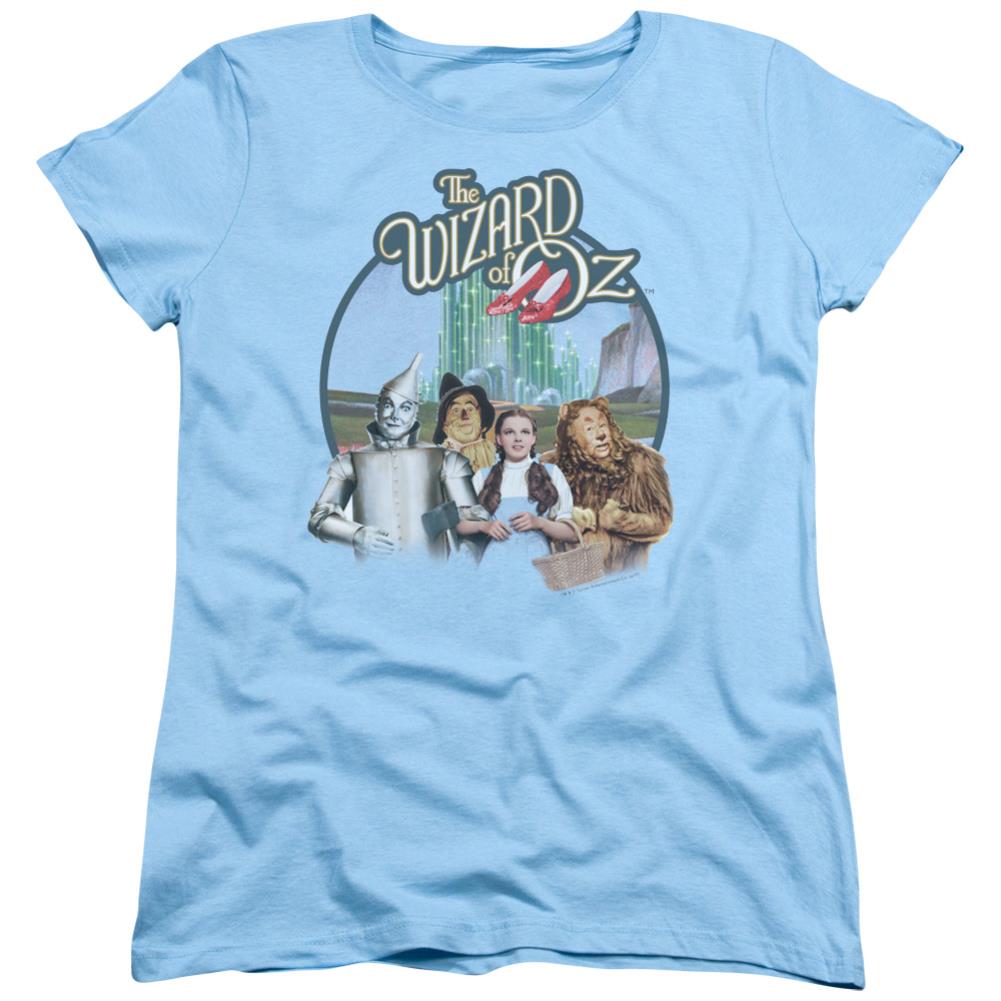 The Wizard Of Oz Were Off To See Wizard Women's 18/1 Cotton Short-Sleeve T-Shirt