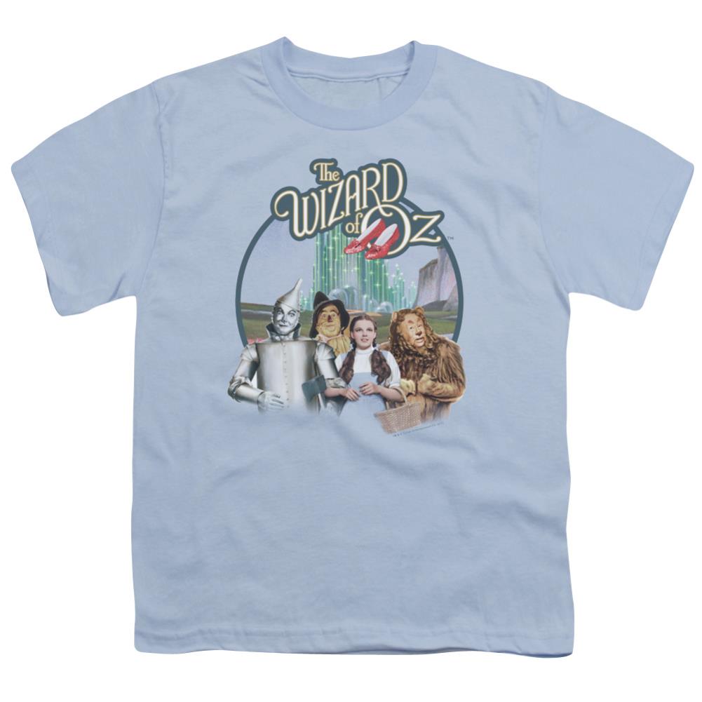 The Wizard Of Oz Were Off To See Wizard Youth 18/1 100% Cotton Short-Sleeve T-Shirt