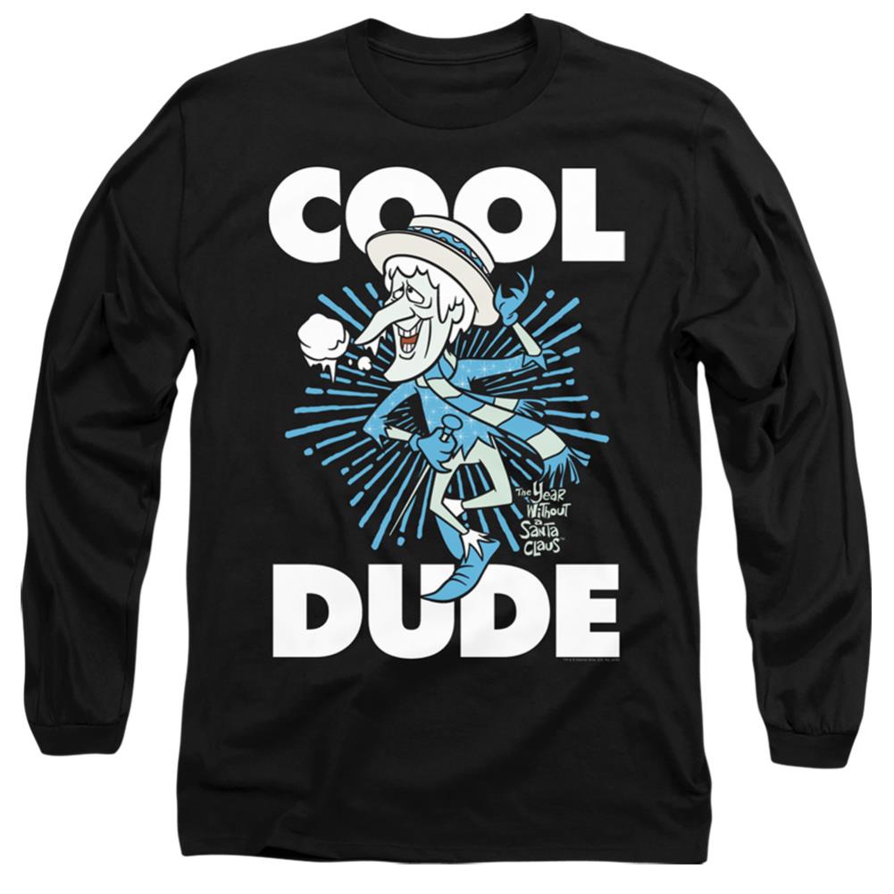 The Year Without A Santa Claus Cool Dude Men's 18/1 Cotton Long-Sleeve T-Shirt