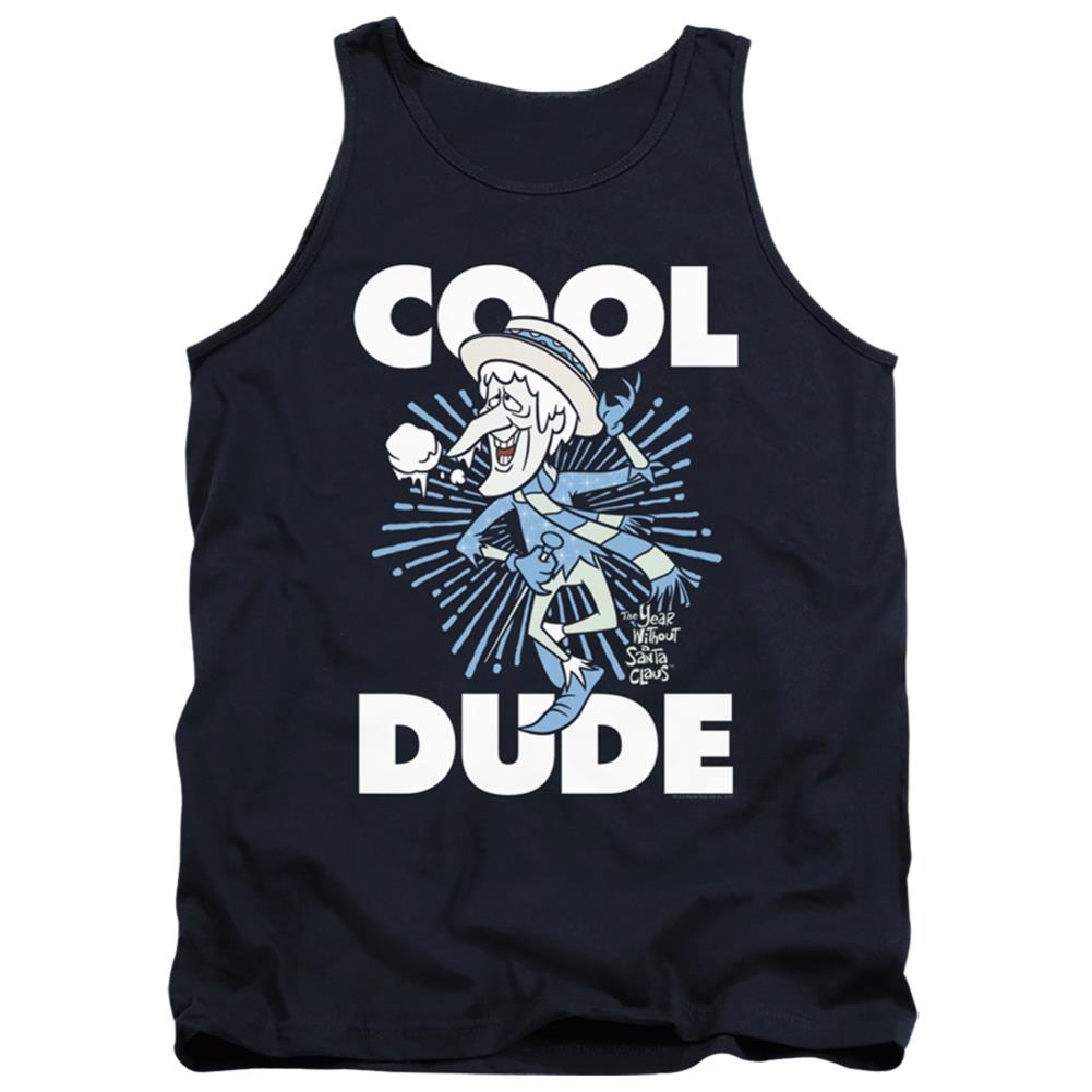 The Year Without A Santa Claus Cool Dude Men's 18/1 Cotton Tank Top