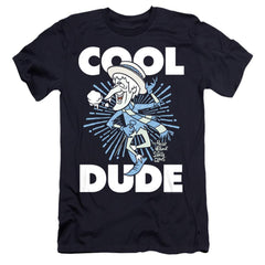 The Year Without A Santa Claus Cool Dude Men's Ultra-Soft 30/1 Cotton Slim Short-Sleeve T-Shirt